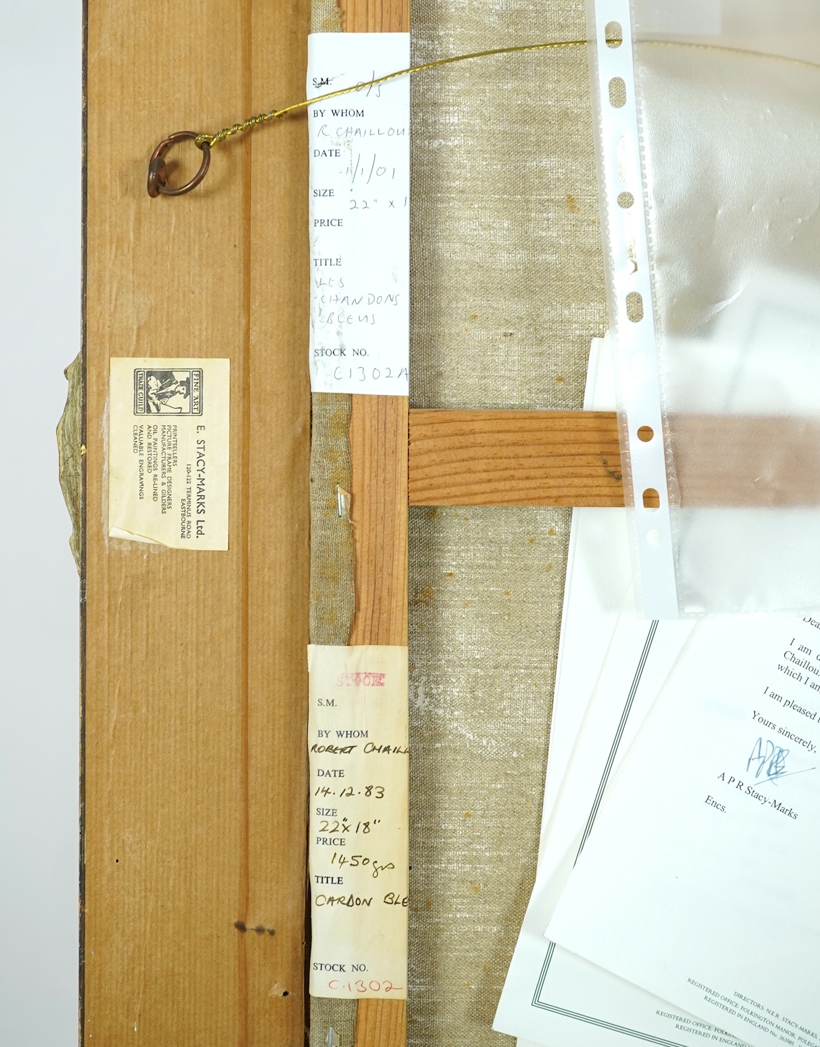 Robert Chailloux, French 1913-2006, ‘Les Chandon Bleus’